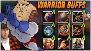 HUGE WARRIOR BUFF PATCH ARE THEY BACK  Gilgamesh Solo [upl. by Nathanil]