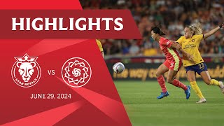 Highlights  Utah Royals FC vs Portland Thorns FC  June 29 2024 [upl. by Enaerb]