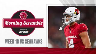 LIVE Cardinals vs Seahawks  Game Recap  Morning Scramble [upl. by Aleras]