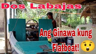 Mukhang Sports Car na Ang Flatboat ni Kafishdashortsboat making [upl. by Eahsan]