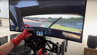 iRacing Mugello Ferrari 296 GT3 Gameplay [upl. by Atikim]