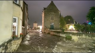 De overstroming van de Geul in Valkenburg [upl. by Urson497]