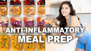 EASY 5 DAY ANTIINFLAMMATORY MEAL PREP PLAN  AntiInflammatory Diet Recipes [upl. by Corella]