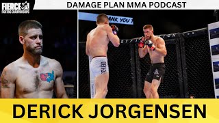 DERICK JORGENSEN  DAMAGE PLAN MMA PODCAST [upl. by Mailli]