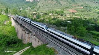 TRAINSPOTTNIG VOL 5230 Trenes Renfe desde un Drone UHD 4K [upl. by Lavern]