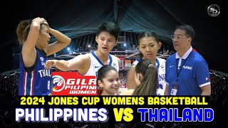 FULL GAME HIGHLIGHTS Ikalawang panalo NASUNGKIT ng Gilas Pilipinas Women kontra Thailand [upl. by Ayanaj718]