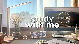 25 HOUR STUDY WITH ME 📚 Calm Piano ● Pomodoro 255 ● Countdown  Alarm 🌅 [upl. by Priest895]