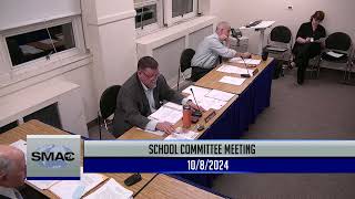 Stoughton School Committee Meeting 10824 [upl. by Whitnell]