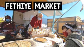 FETHIYE  Amazing TURKISH Food Market  Turkey Travel Series S6E85 [upl. by Horatius]