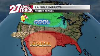 La Nina winter impacts [upl. by Lekkim]