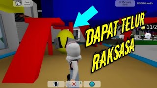 MAMALI KETEMU TELUR SEBESAR ORANG  BESAR BANGET robloxindonesia [upl. by Clim]