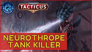 Warhammer 40k Tacticus  First Tyranid Character  Neurothrope  Gameplay and Abilities [upl. by Leiria180]