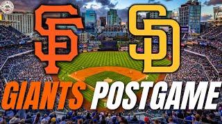 Giants vs Padres Postgame Breakdown ⚾️ Giants Bats Explode with 3 HRs in One Inning [upl. by Akinom]