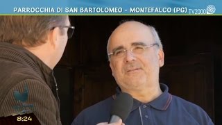 In diretta dalla parrocchia di San Bartolomeo a Montefalco [upl. by Notxap113]