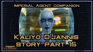 SWTOR Kaliyo Djannis Story part 15 Kaliyos As Far as You Can Throw Her quest [upl. by Rankin22]