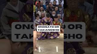 Takanosho vs Onosato Epic Clash on Day 11 of the GRAND SUMO Tournament 🥋🔥 shorts [upl. by Kendyl]