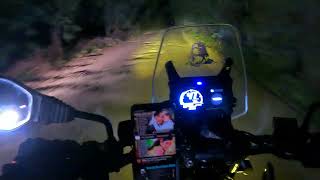 Bike Night Drive  Yezdi Adventure Fog Lights [upl. by Michaella794]