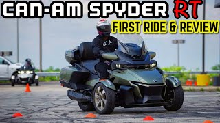 2021 CANAM SPYDER RT LIMITED FIRST RIDE AND REVIEW [upl. by Ahseik131]