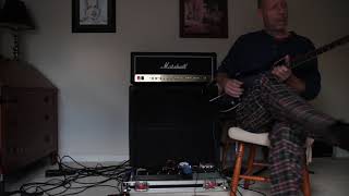 Marshall DSL100HR and Wampler Clarksdale overdriveshort demo of rock tones [upl. by Iila]