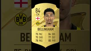 Bellingham fifa cards all over the years [upl. by Finny888]