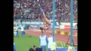 Yelena Isinbayeva 501 World Record Helsinki 2005 [upl. by Alano]