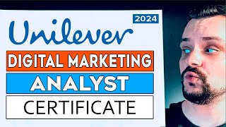 Unilever Digital Marketing Analyst Professional Certificate Review  2024  Coursera Review [upl. by Fonseca]