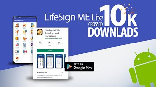 LifeSign ME Lite  A FREE Astrology App for Professionals  Available on Play Store Right Now [upl. by Scrogan889]