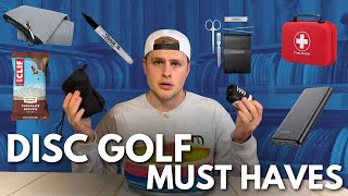 You NEED to Carry These Disc Golf Items in Your Bag [upl. by Sekoorb]