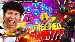 Free Fire But Late Red Bunny Bundle Opening 🤪 Tonde Gamer [upl. by Lorn651]