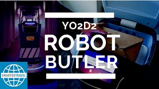 Meet YO2D2 Yotels Robot Butler  SmarterTravel [upl. by Leis606]