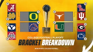 Week 13 College Football Playoff Rankings REVEALED  Full breakdown of the 12team bracket amp MORE [upl. by Marney639]