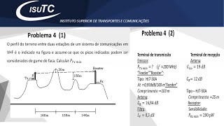 Como calcular 𝑃𝑇𝑥𝑚in de um sistema de comunicações em VHF  co picos considerados de gume de faca [upl. by Bierman171]