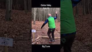 Disc Golf at Clatter Valley Hole 14 discgolf dog [upl. by Hake]