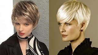 13 Cute Short Hairstyles with Bangs [upl. by Oibirot]