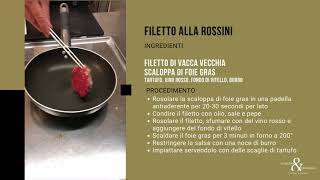 Filetto alla Rossini [upl. by Airogerg]