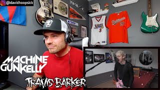 Machine Gun Kelly amp Travis Barker  Misery Business Paramore Cover  REACTION [upl. by Yarised]