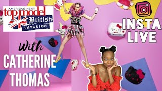 ANTM British Invasion Catherine finally speaks out Instagram Live Chat with Annaliese Dayes 2020 [upl. by Suanne]