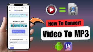 How To Convert Video To Audio On Android  Convert Video Mp4 To Mp3 [upl. by Mirelle804]