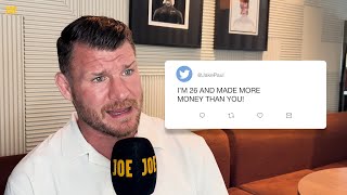 Michael Bisping reads out ANGRY DMs from Jake Paul 🤣 [upl. by Naras]