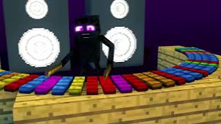 MINECRAFT ENDERMAN RAP Official 10 Hour Version  With Lyrics [upl. by Zasuwa]