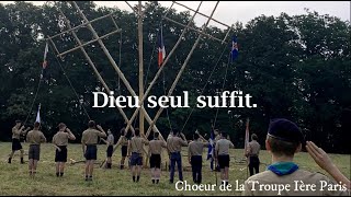 Dieu seul suffit Paroles  Troupe 1ère Paris [upl. by Enylhsa]