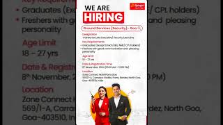 Spicejet airlines new job vacancy for more details please subscribe to my channel [upl. by Ahseenyt112]