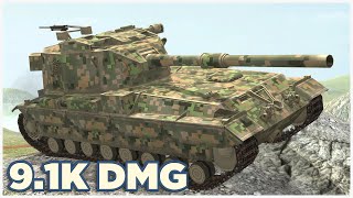 FV215b 183 • 91K DMG • 7 KILLS • WoT Blitz [upl. by Glory]