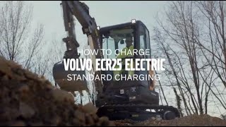 Charge standard  Rechargez votre ECR25 Electric Volvo [upl. by Natsirhc]