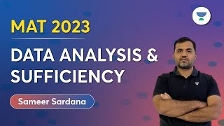 MAT 2023  Data Analysis and Sufficiency by Sameer Sardana mat2023 [upl. by Homovec678]