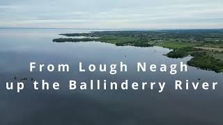 The Ballinderry River from lough Neagh 4k [upl. by Aniwde]