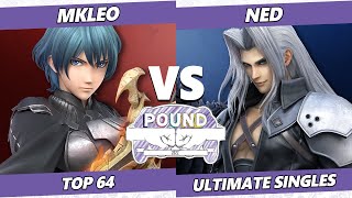 Pound 2022 Top 64  MkLeo Byleth Vs Ned Sephiroth SSBU Smash Ultimate Tournament [upl. by Christiano]