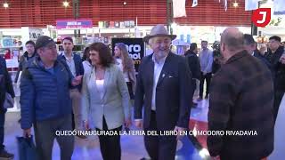 🔵 Quedó INAUGURADA LA FERIA DEL LIBRO 📚 en Comodoro Rivadavia [upl. by Bumgardner928]