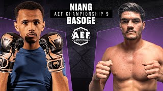 𝐀𝐄𝐅𝟗  NIANG 🆚 BASOGE  MMA LEAGUE [upl. by Dimmick]