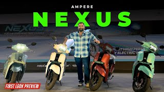 Ampere Nexus Electric Scooter  New Electric Scooter Malayalam Review  Nandhu Flywheel [upl. by Sylvan]